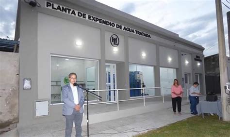 Hilario Lagos Nueva Planta De Expendio De Agua Tratada Semanario