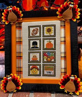 Cross Stitch Corner Pickle Barrel Designs Thanksgiving Stamp