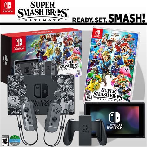 Nintendo Switch Super Smash Bros Ultimate Special Set Limited Edition