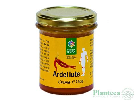 Crema Ardei Iute 150g Santo Raphael Pret 46 1 Lei Planteea