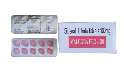 Malegra Pro Mg Sildenafil Citrate Tablets At Rs Stripe Ed