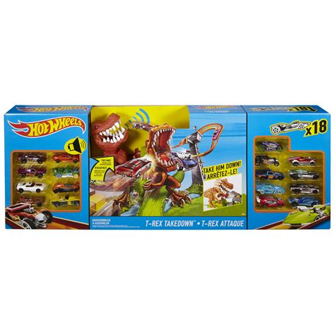Hot Wheels T Rex Takedown Speelset