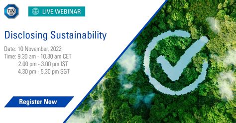 TÜv SÜd On Linkedin Disclosing Sustainability