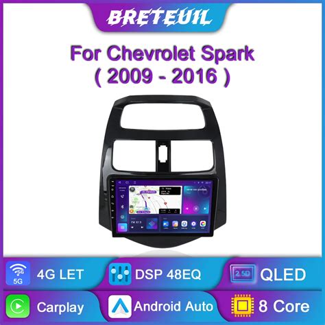 For Chevrolet Spark Beat Matiz Creative Android Car Radio 2009 2010