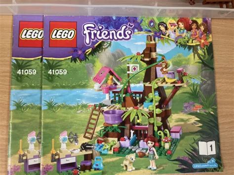 LEGO FRIENDS 41059 Jungle Tree Sanctuary Complete Set With Instructions ...