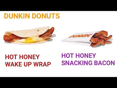 How To Make Dunkin Hot Honey Bacon