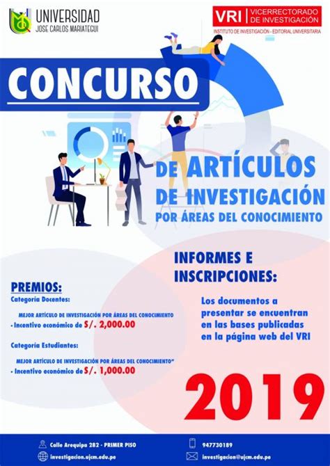 Concurso De ArtÍculos De InvestigaciÓn Por Áreas Del Conocimiento 2019