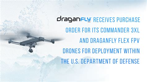 draganfly receives purchase order   commander xl  draganfly
