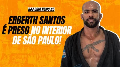 ERBERTH SANTOS É PRESO NO INTERIOR DE SÃO PAULO POR DIVERSOS CRIMES I