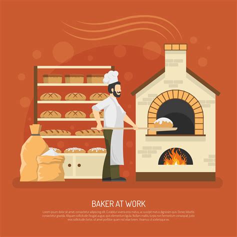 Bakery Work Illustration 471608 Vector Art At Vecteezy