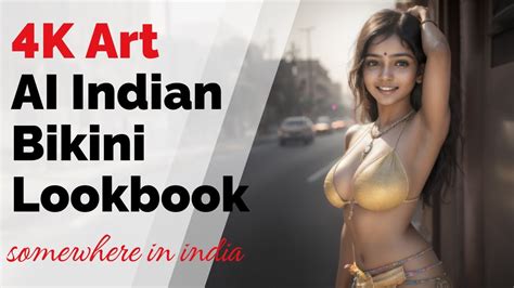 K Art AI Indian Bikini Lookbook Somewhere In India YouTube