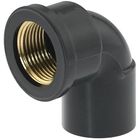 U Pvc Solvent Elbow 90° X Brass Female Thread