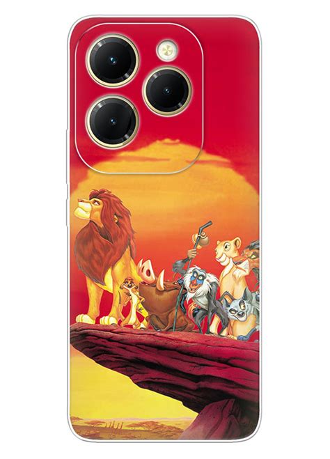 Infinix Hot чохол з силікону The Lion King Король Лев Сімба Тімон Пумба Рафіки Нала Шрам та