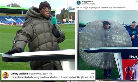 Fans left stunned by Ian Wright's huge £2,000 coat for FA Cup clash as ...