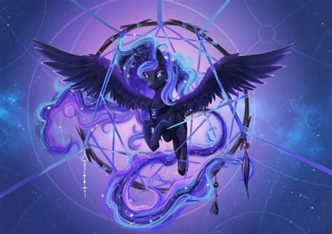 Safe Artist Dalagar Derpibooru Import Princess Luna