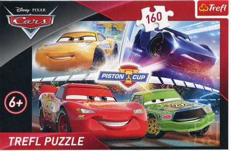 Trefl puzzle Disney Auta Zwycięski wyścig 160 el Trefl Sklep