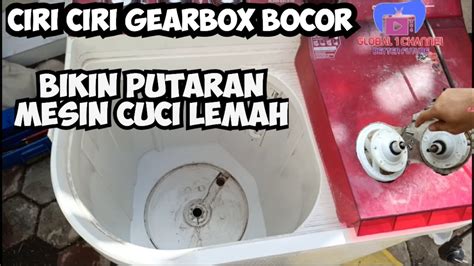 Cara Memperbaiki Mesin Cuci Sharp Dua Tabung Pencuci Putaran Lemah