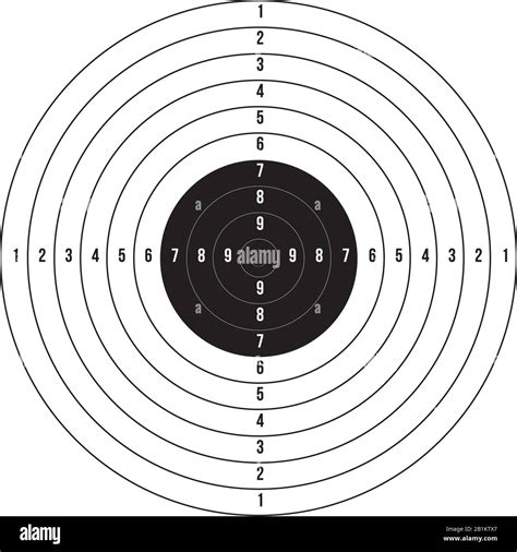 Free Printable 10 Meter Airgun Targets