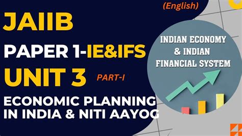 Jaiib Ie Ifs Module A Unit Economic Planning In India Niti Aayog