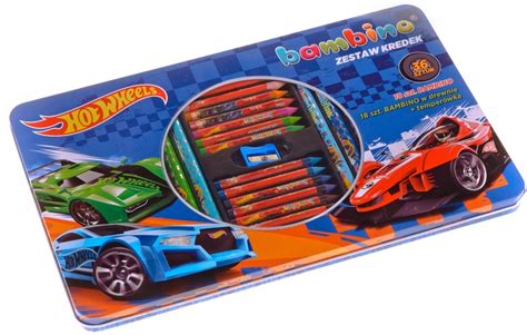 Kredki Hot Wheels Bambino Szt Metalowe Opakowan Oficjalne Archiwum Allegro