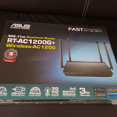 ASUS RT-AC1200G+ Router, Computers & Tech, Parts & Accessories ...
