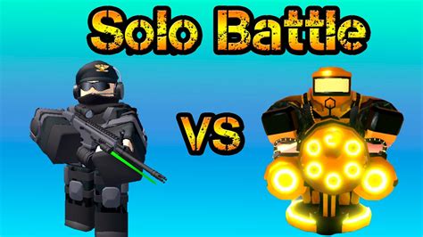 Solo Battle Militant Vs Golden Minigunner Roblox Tower Defense