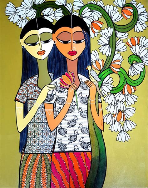 Pin By Smitashree On Art Indian Folk Art Folk Art Painting Indian