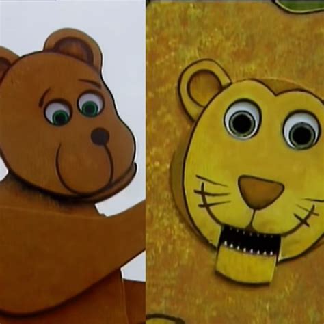 Teletubbies Bear And Lion