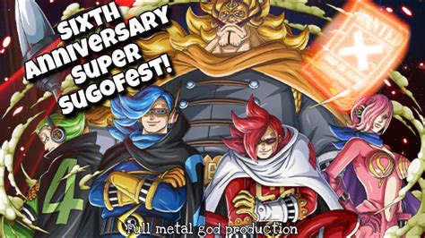 Optc Sixth Anniversary Super Sugofest La Waifu è Qui Youtube