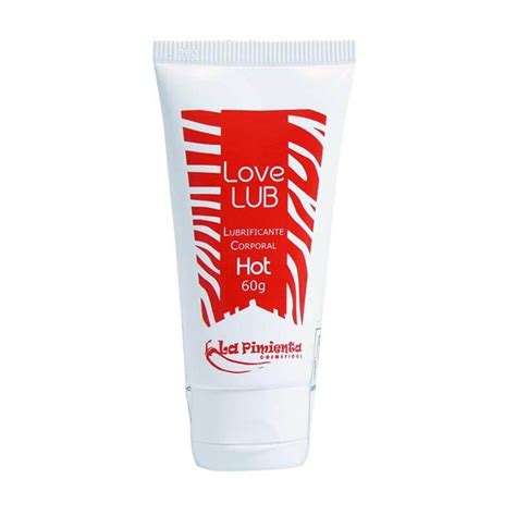 Gel Lubrificante Íntimo a Base de Água Efeito que Aquece Love Lub Hot 60 gramas Shopee