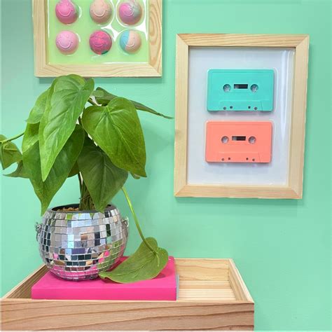 Retro Wall Art Cassette Tape Wall Art Maximalist Decor, Dopamine Decor ...