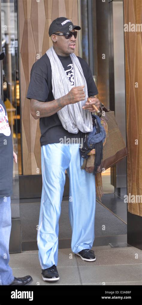 Former US Basketball Star Dennis Rodman Returns Home After A Trip To