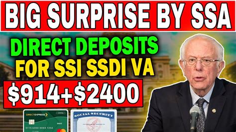 Big Surprise By Ssa Double Checks Direct Deposits Today