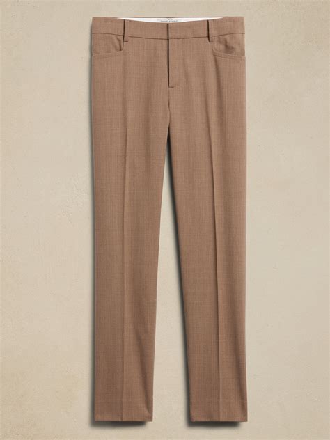 Siena Slim Wool Ankle Pant Banana Republic