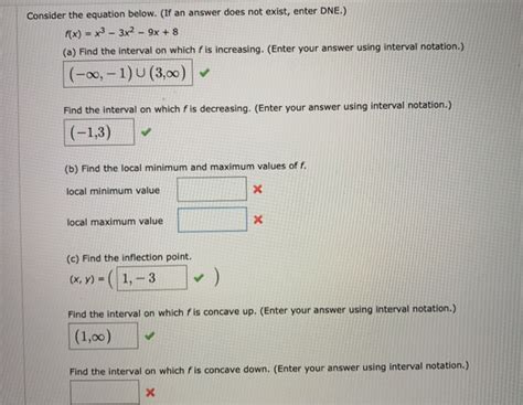 Solved Consider The Equation Below If An Answer Does Not