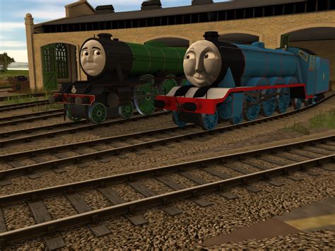 Gordon and the Flying Scotsman by SkarloeyRailway on DeviantArt