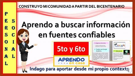 Aprendo A Buscar Informaci N En Fuentes Confiables To Y To Youtube