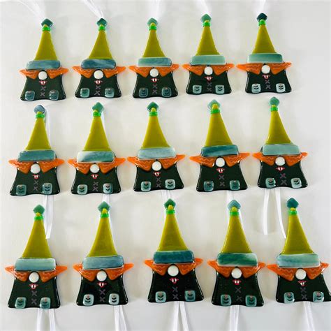 Fused Glass Halloween Witch Decoration Fused Glass Witch Etsy