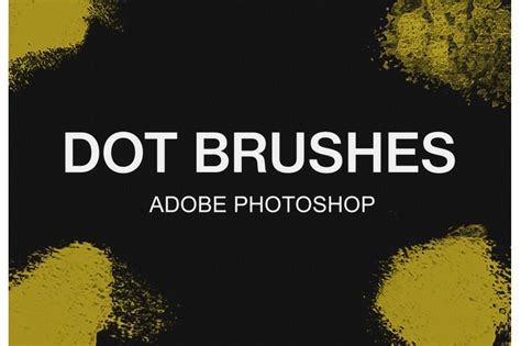 Adobe Photoshop Dot Brush Pack Paint Brushes Set By Tivecreate