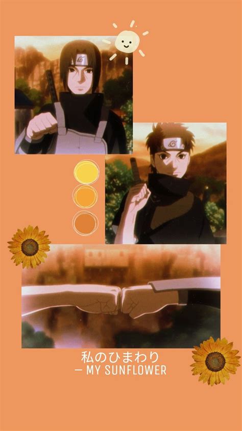 Asthetic Wallpaper shisui and itachi🧡 | Shisui, Movie posters, Itachi