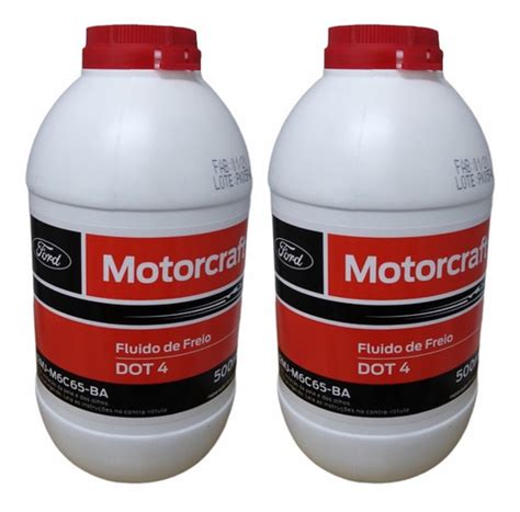 Kit Frascos Fluido Freio Orig Motorcraft Dot Linha Ford