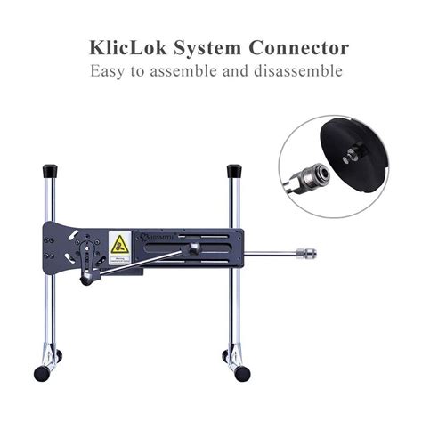 Hismith KlicLok Bullet Silicone Anal Plug Inch Black