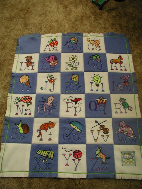 Alphabet quilt | Alphabet quilt, Quilts, Baby quilts