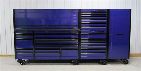 Snap On Purple Black 84 Epiq Toolbox Armor Edge Top Hutch Side