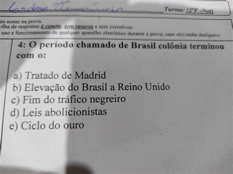 Sobre A Colonização Do Brasil Assinale A Alternativa Incorreta