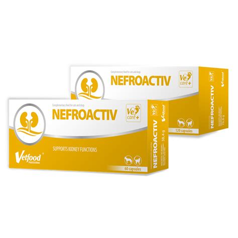 Vetfood NefroActiv - preparat wspierający pracę nerek, dla psa i kota
