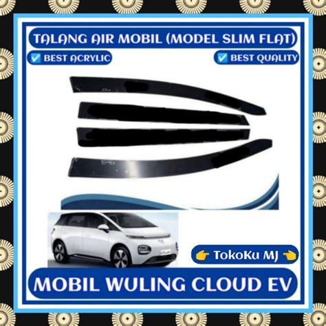 Jual TALANG AIR MOBIL WULING CLOUD EV MODEL SLIM FLAT 4 PINTU FULL