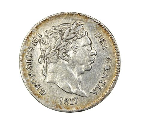 George Iii Ad Silver Threepence Ad Maundy Coinage