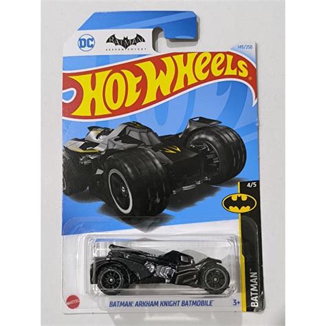 Hot Wheels Batman Arkham Knight Batmobile Black Shopee Malaysia