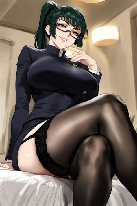 Jujutsu Kaisen Zenin Maki Mikayori Ai Generated Big Ass Rule World